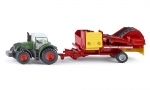  Traktor Fendt 939 s vyorávačem brambor Grimme Siku 1808 