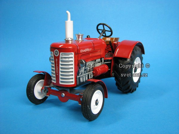 Traktor Zetor 50 Super 1:25 Kovap Plechové hračky