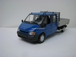  Ford Transit Truck Double Cab Blue 1:43 Minichamps 