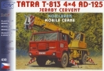  Tatra T-813 4x4 AD-125 Jeřáby červený 1:87 SDV 430 