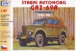  Štábní automobil Gaz-69A kit 1:87 SDV 87139 