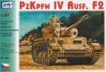  Tank PzKpfw IV Ausf. F2 1:87 Kit SDV 87159 